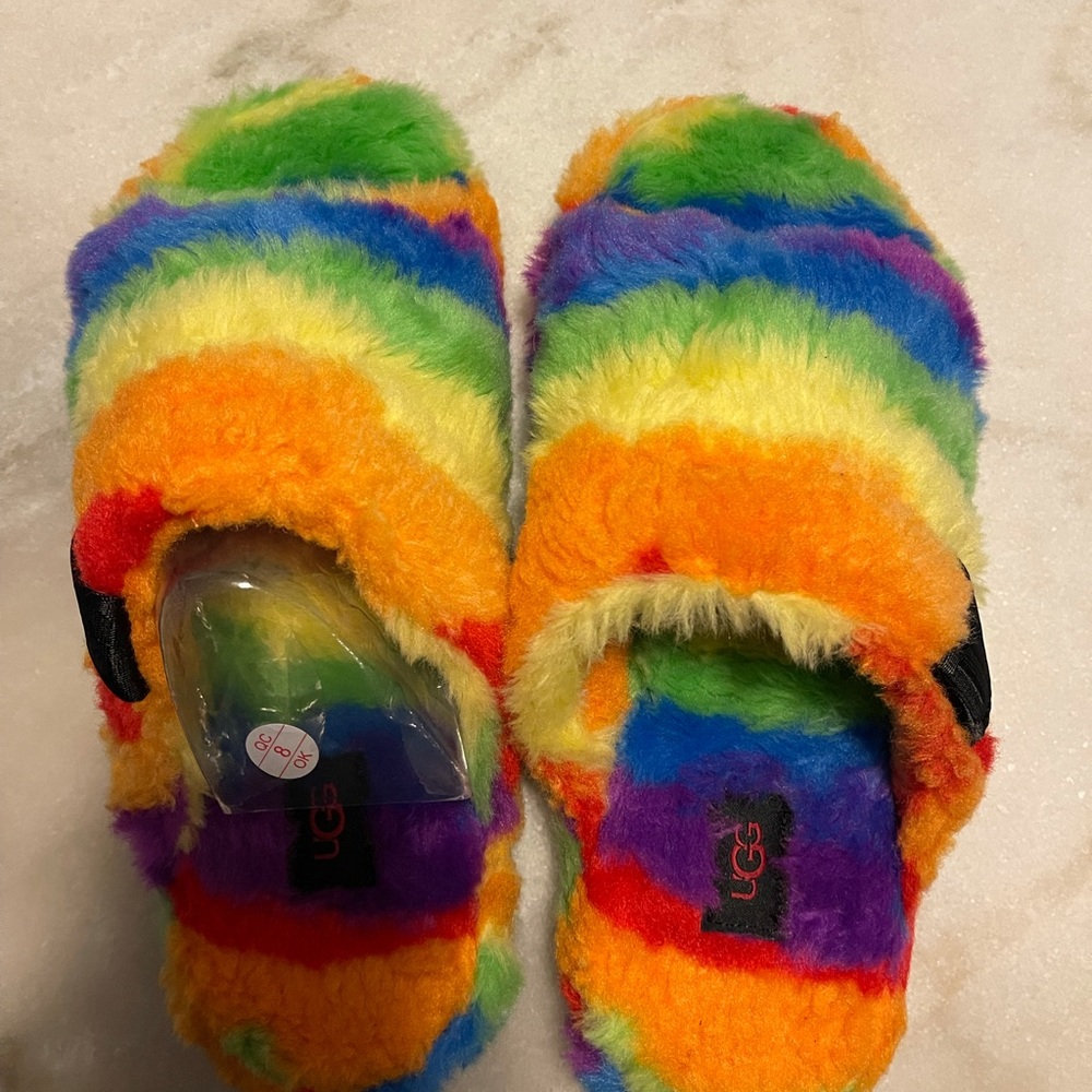 Ugh pride slides (limited edition)